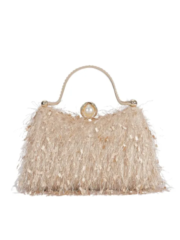 Vintage Tassel Evening Handle Bag sold by Retro Stage