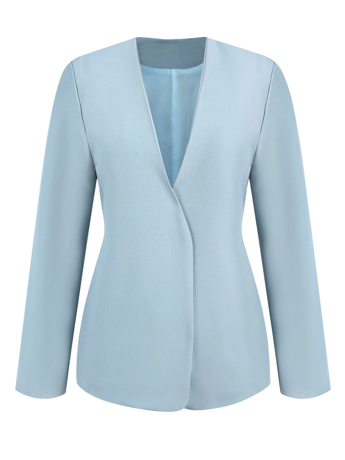 1940s Solid V-Neck Vintage Coat sold by Retro Stage product image thumbnail 5