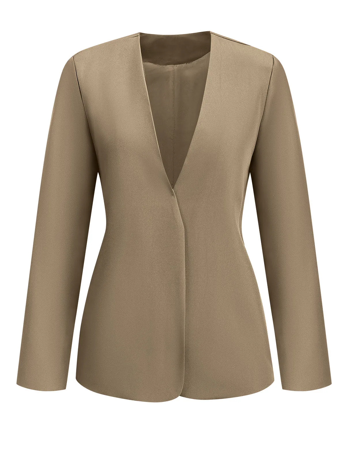 1940s Solid V-Neck Vintage Coat sold by Retro Stage