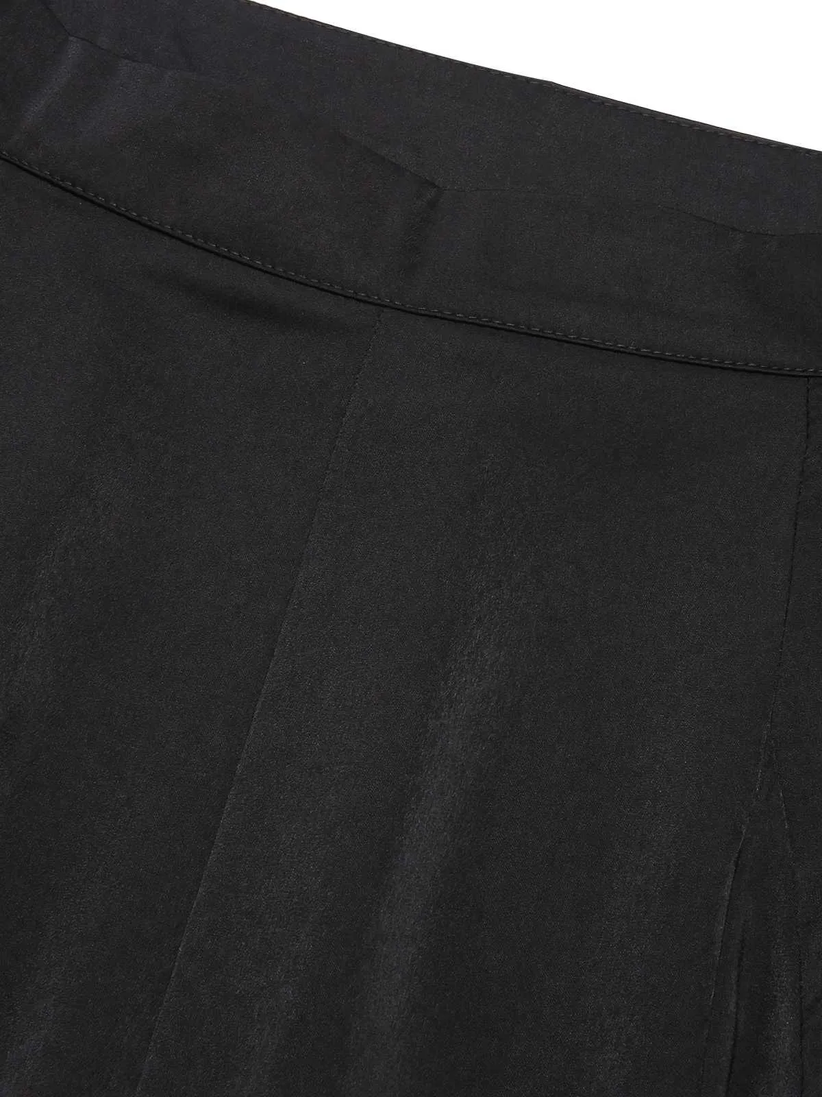 1930s High Waist Wide Leg Solid Pants sold by Retro Stage product image thumbnail 4