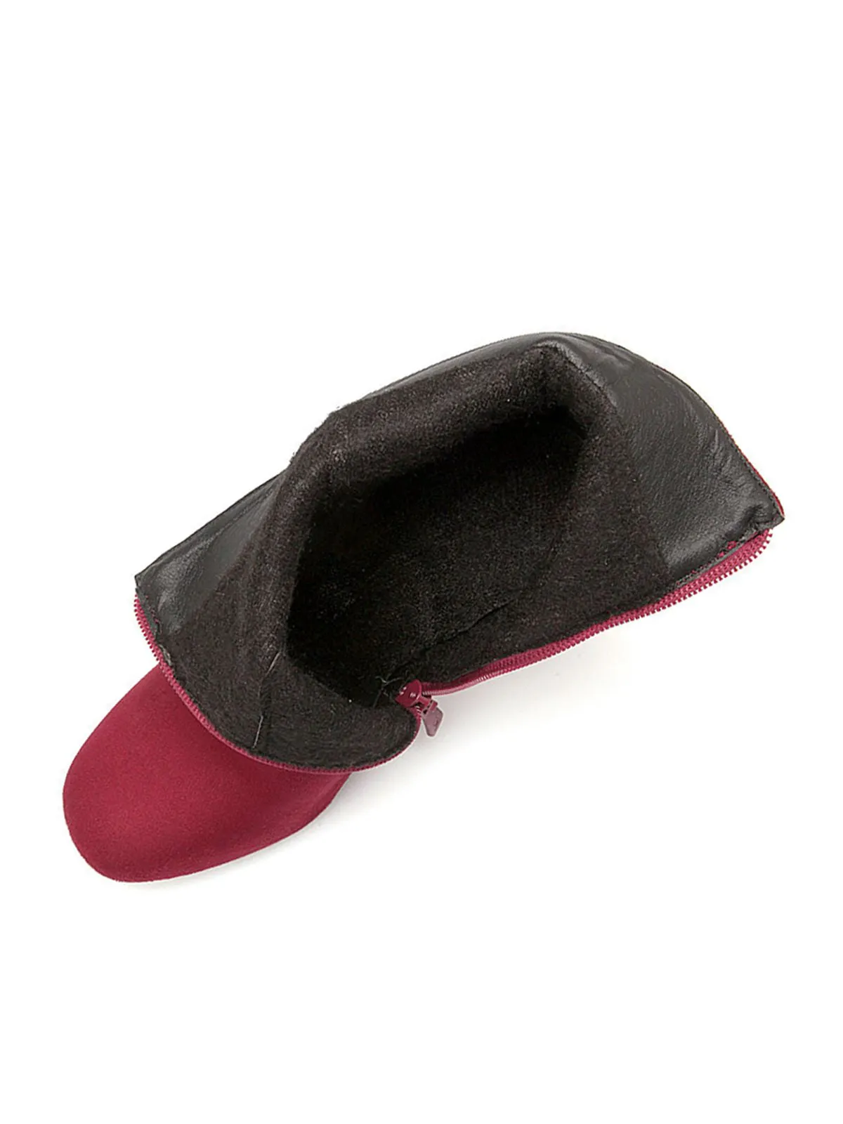 Retro Solid Thick Heel Short Boots sold by Retro Stage product image thumbnail 5