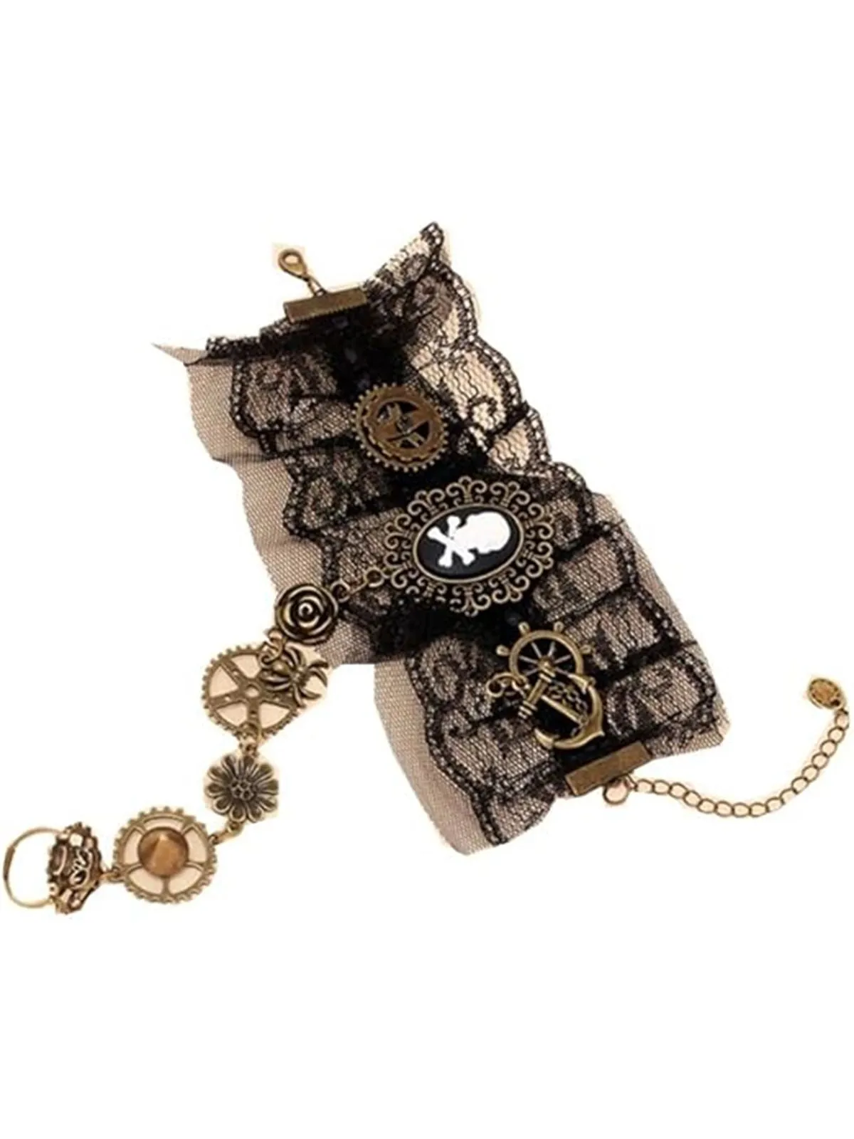 Retro Halloween Gear Steampunk Bracelet sold by Retro Stage product image thumbnail 3
