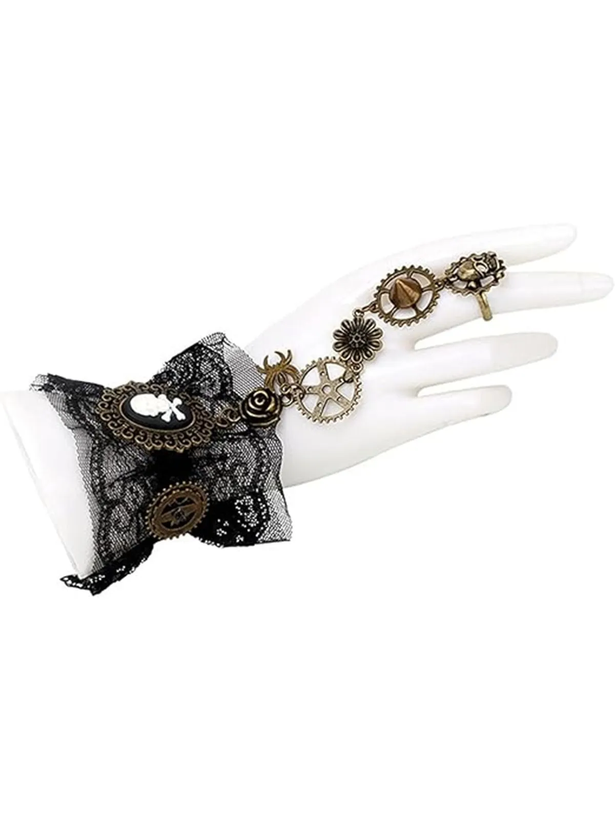 Retro Halloween Gear Steampunk Bracelet sold by Retro Stage product image thumbnail 5