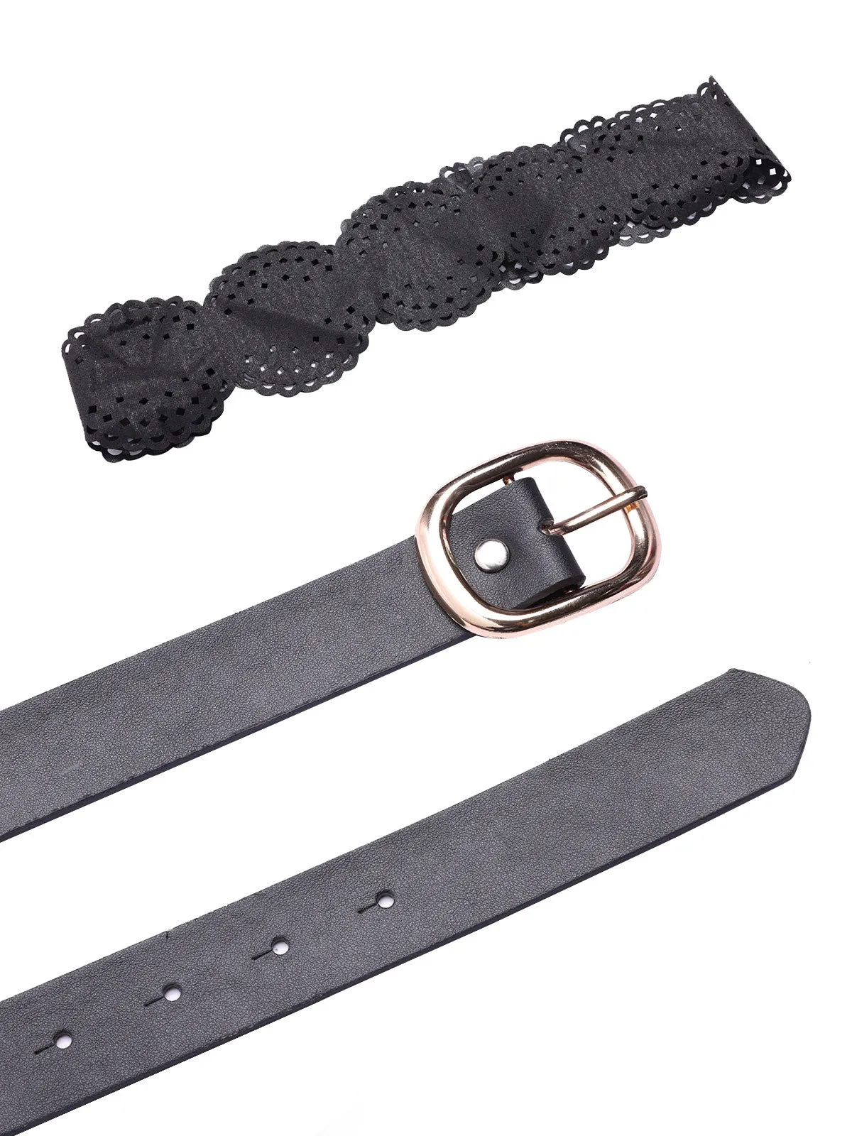 Black 1950s Halloween Lace Belt Dress sold by Retro Stage product image thumbnail 5