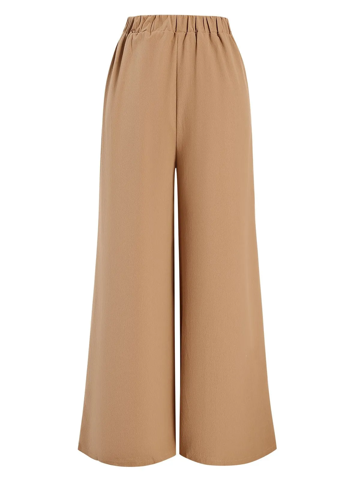 Khaki 1930s Solid Belt Pants sold by Retro Stage product image thumbnail 2