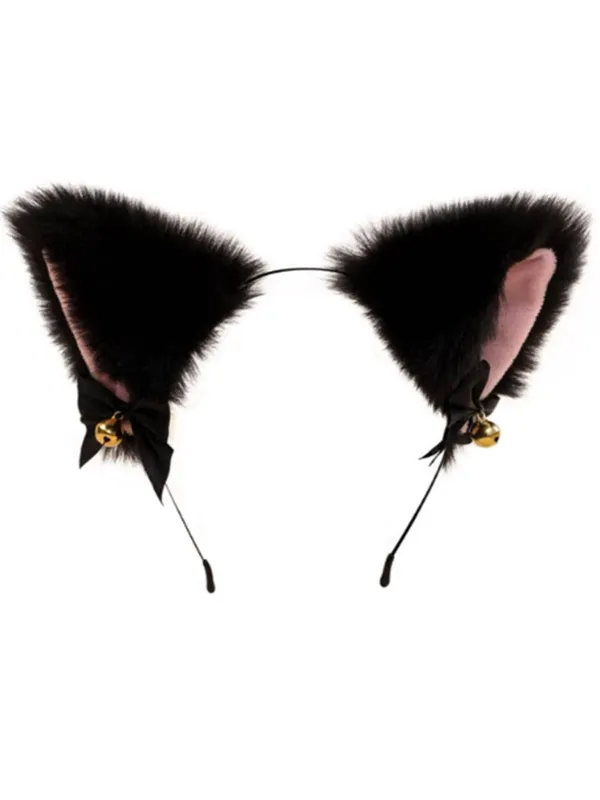 Halloween Retro Cat Ears Headband sold by Retro Stage