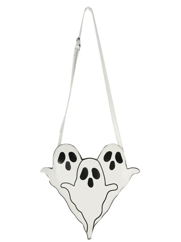 Halloween Cartoon Ghost Triangle Bag sold by Retro Stage