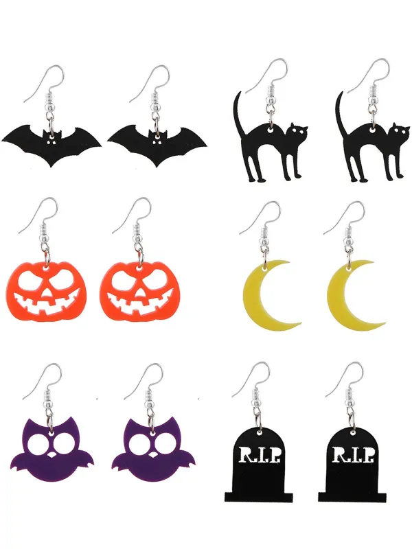 Retro Halloween Fashion Earrings sold by Retro Stage