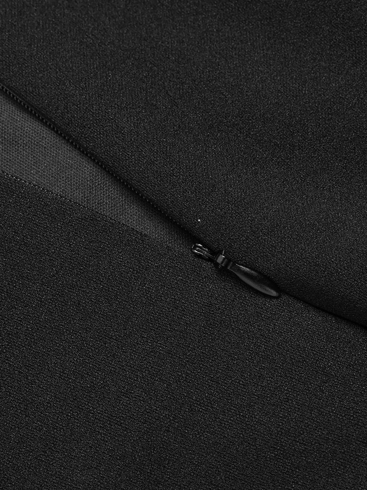 Black 1960s Rhinestone Patchwork Neck Mini Dress sold by Retro Stage product image thumbnail 5