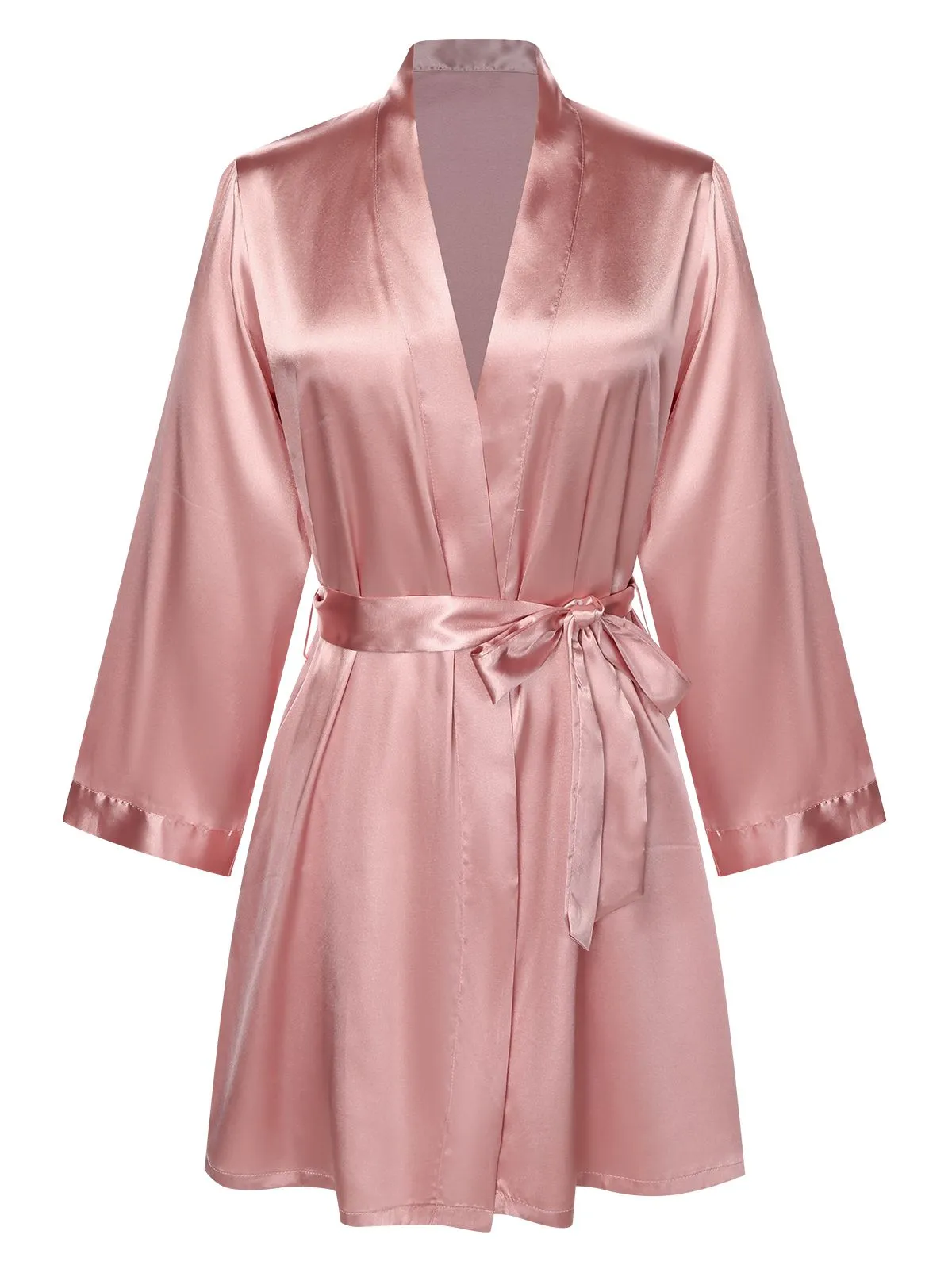 1970s Satin Solid Belted Robes sold by Retro Stage