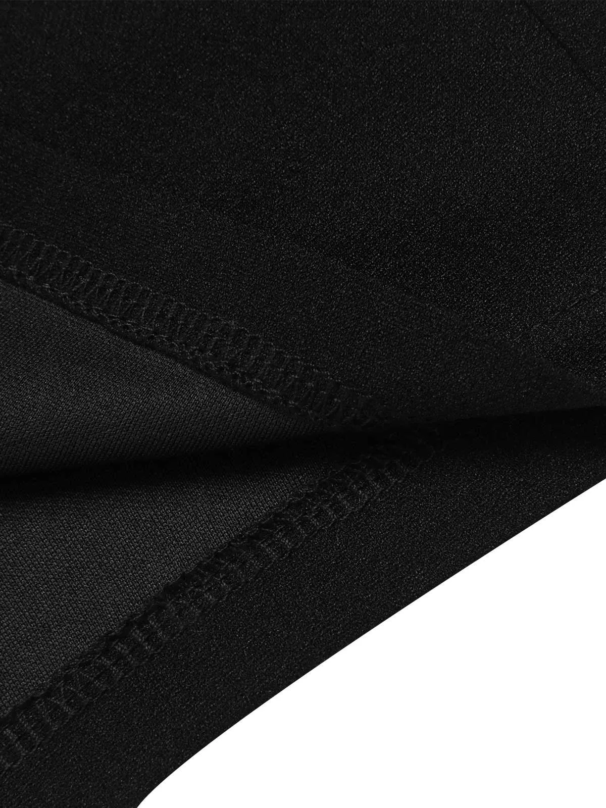 1960s V-Neck Belted Solid Jumpsuit sold by Retro Stage product image thumbnail 5