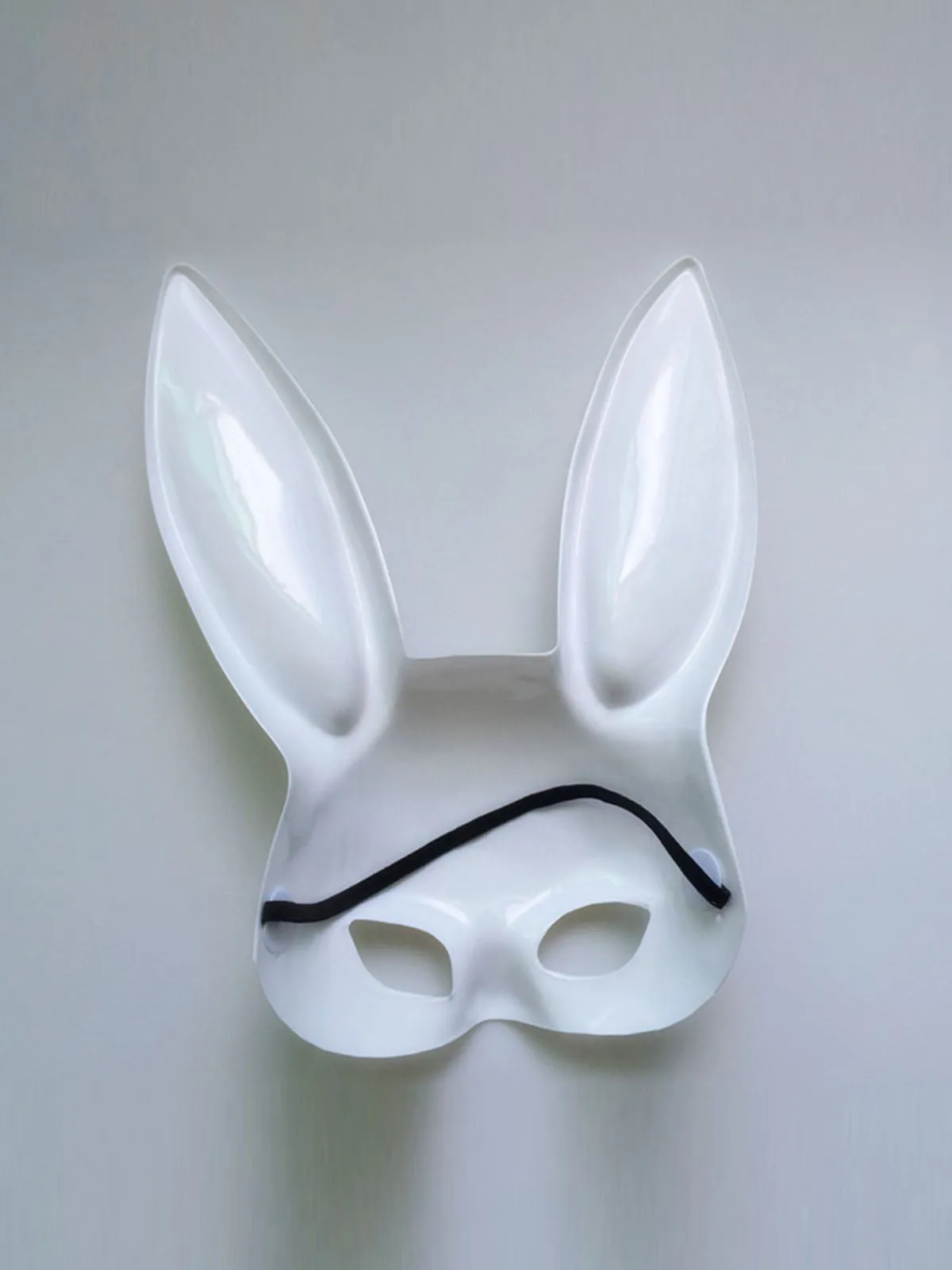 Halloween Easter Bunny Half Face Mask sold by Retro Stage product image thumbnail 5
