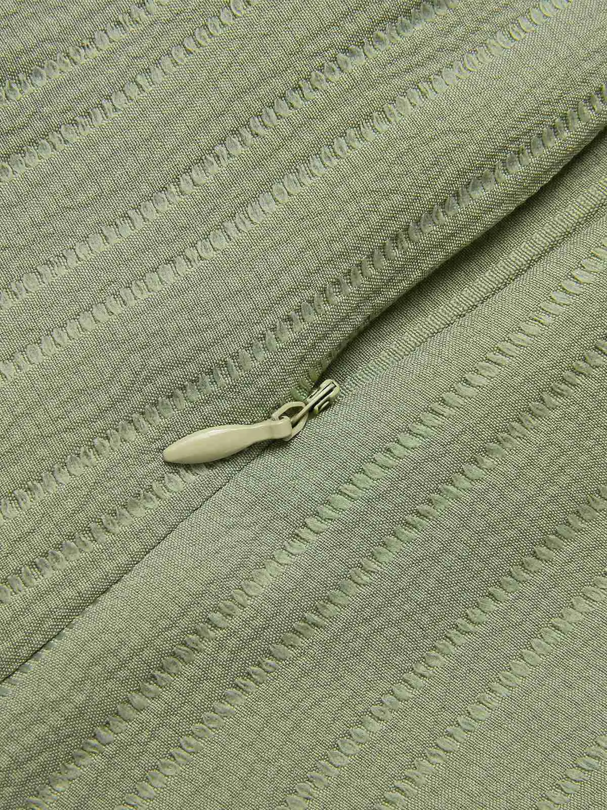 Green 1950s Ruffles Spaghetti Straps Romper sold by Retro Stage product image thumbnail 4