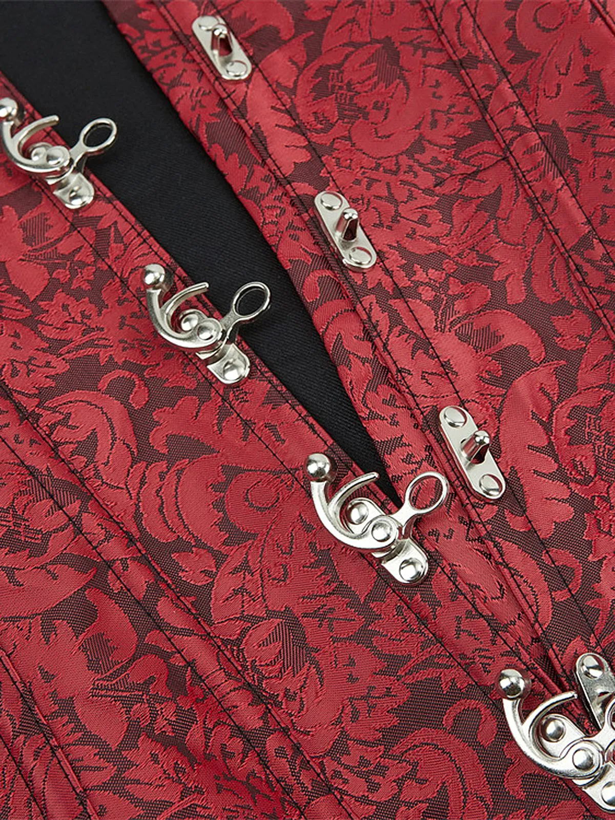 1970s Petal Neck Steampunk Puff Sleeve Top sold by Retro Stage product image thumbnail 5