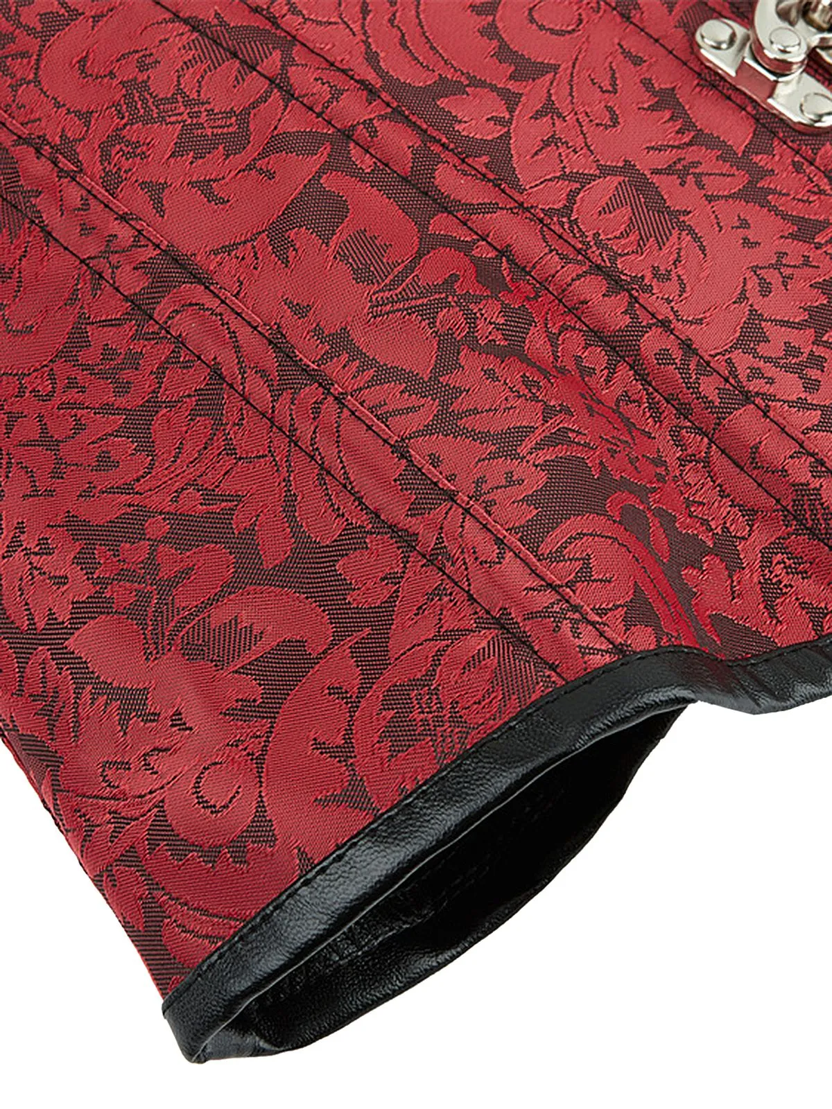 1970s Petal Neck Steampunk Puff Sleeve Top sold by Retro Stage product image thumbnail 4