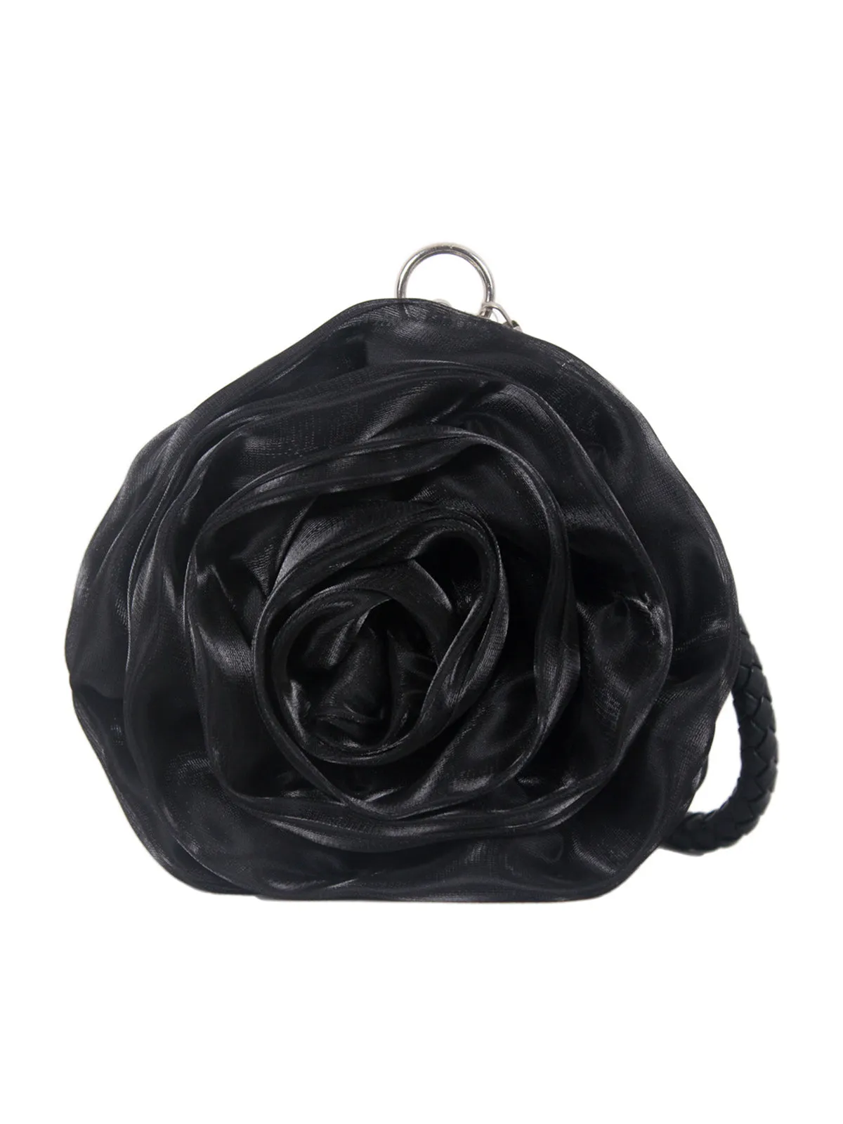 Silk 3D Flower Vintage Handbag sold by Retro Stage product image thumbnail 2