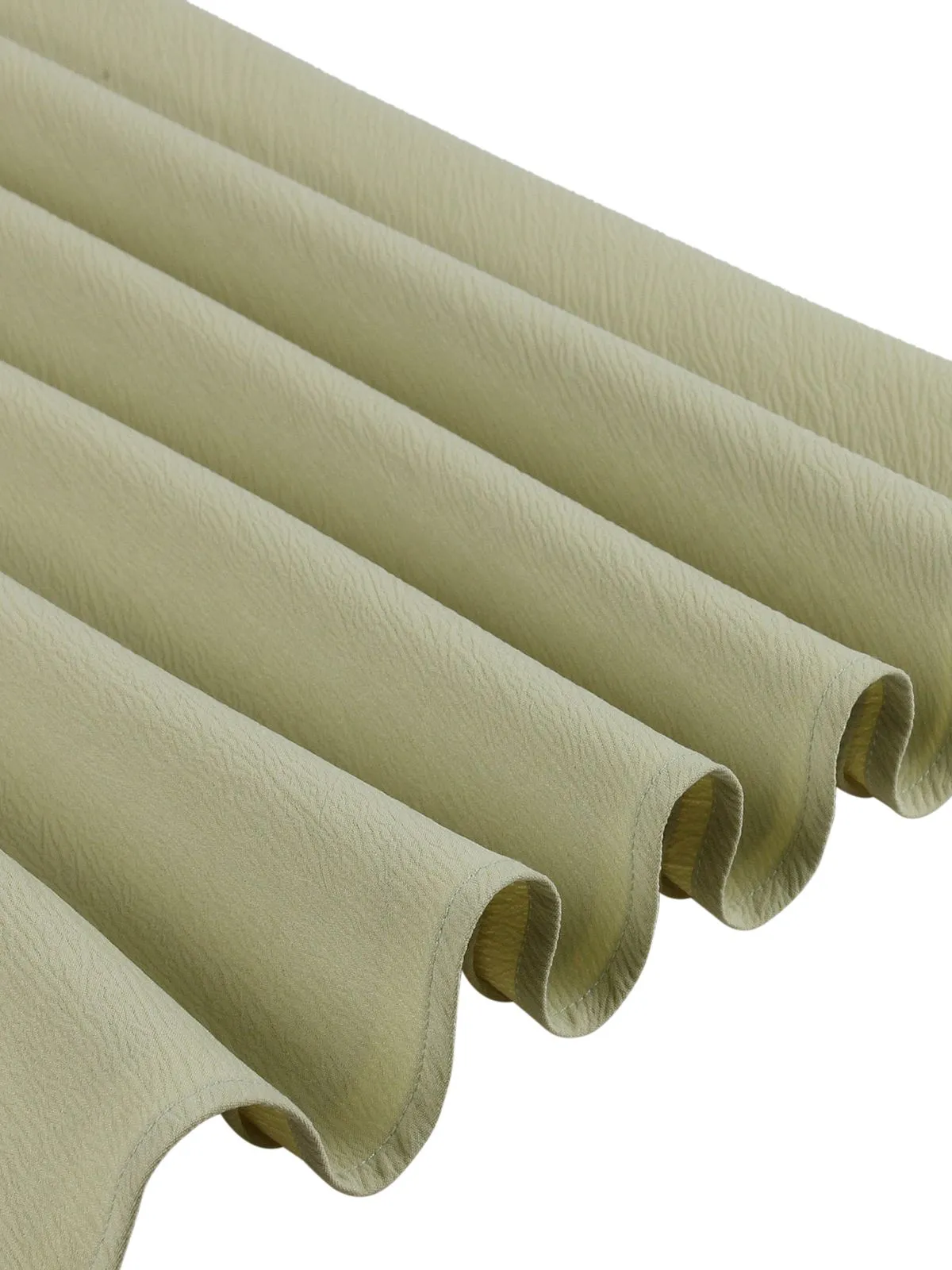 Pale Green 1950s Contrast Puff Sleeves Dress sold by Retro Stage product image thumbnail 4