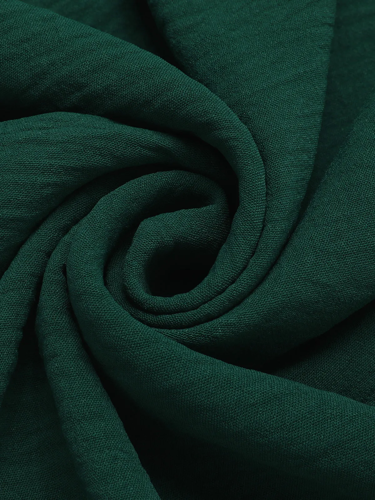 Green 1940s Solid V-Neck Wide-Leg Jumpsuit sold by Retro Stage product image thumbnail 4