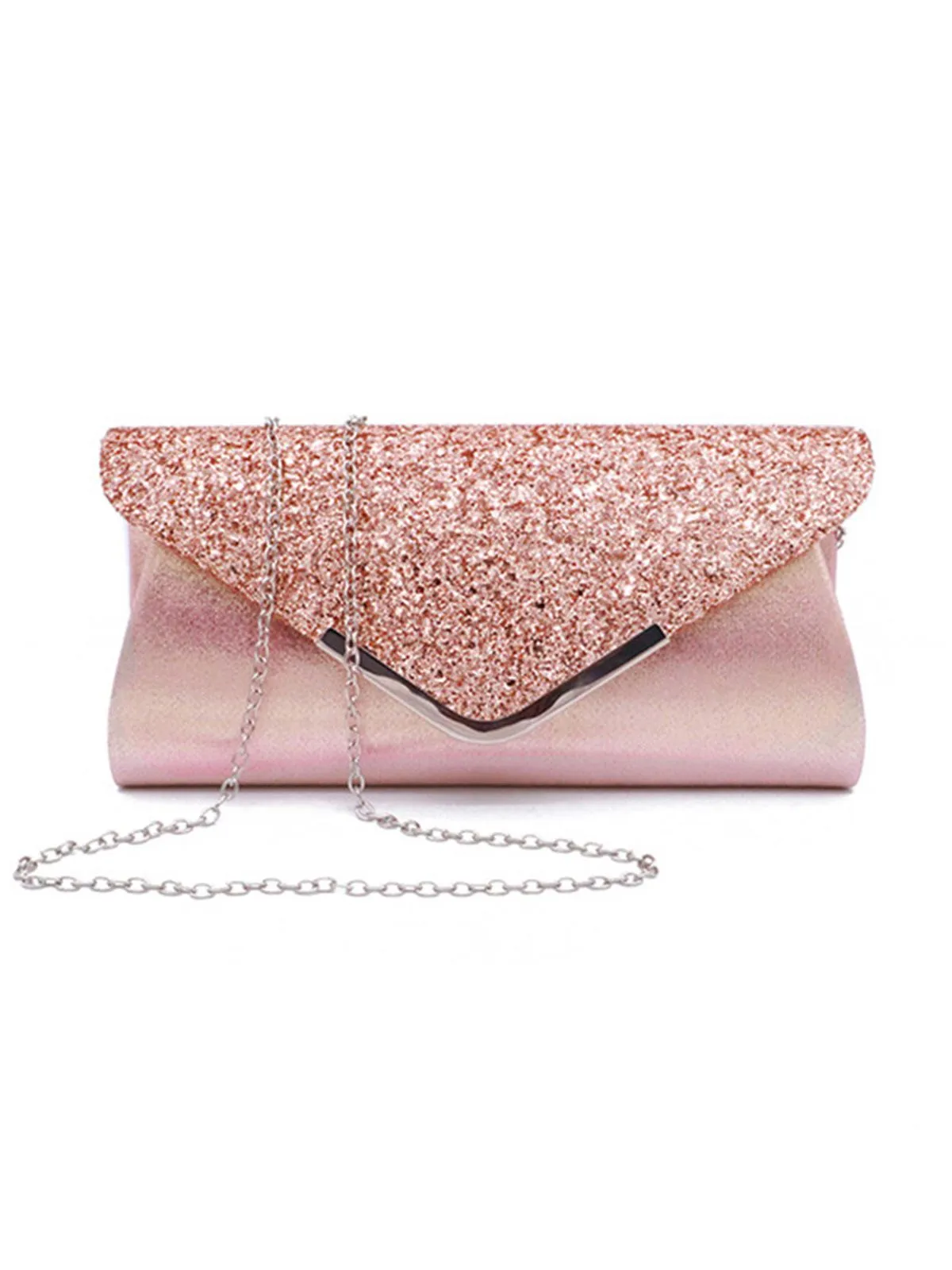 Retro Sequined Leather Evening Clutch sold by Retro Stage product image thumbnail 2
