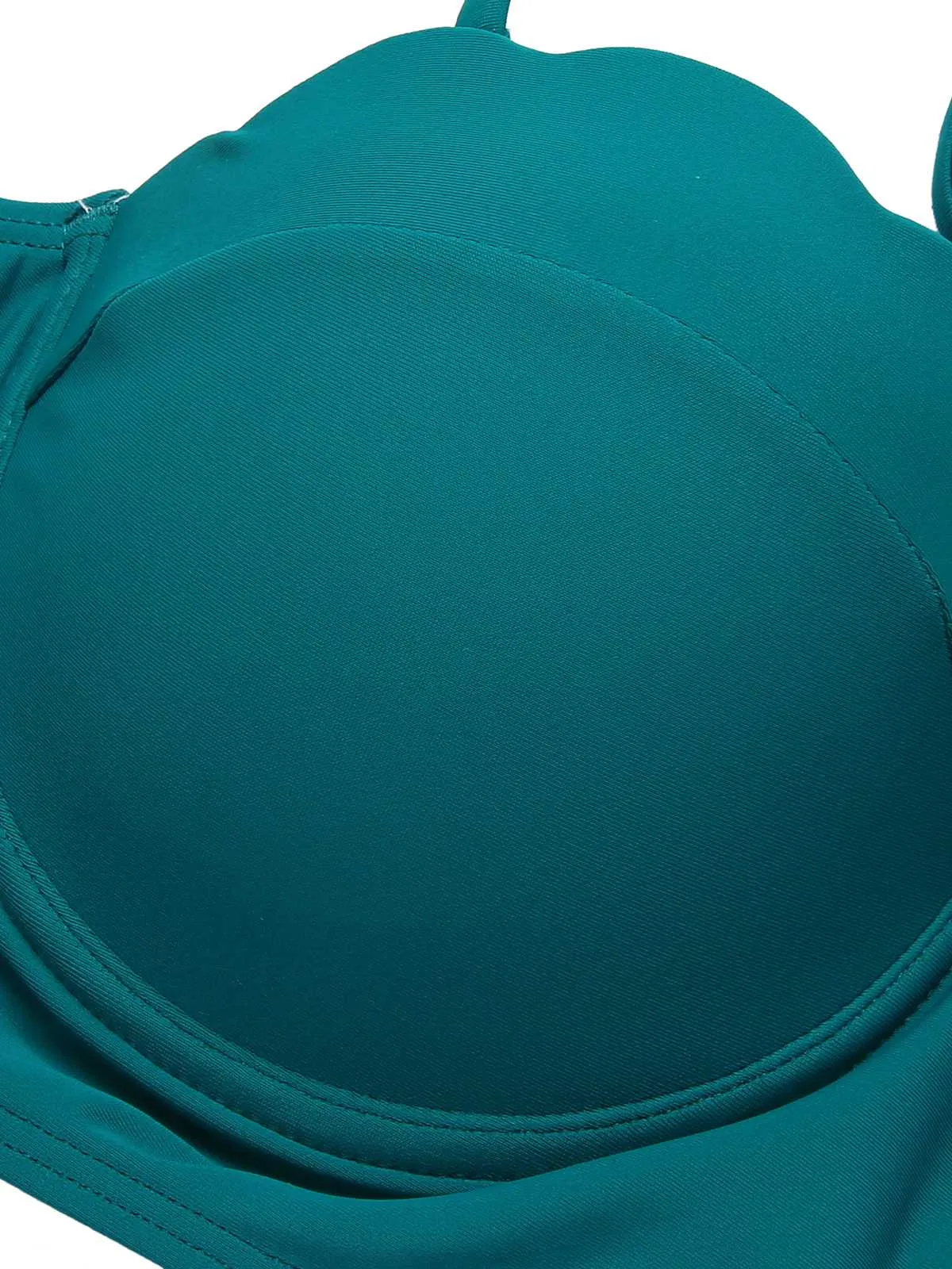 3PCS Green 1950s Ceramics Plant Prints Swimsuit & Cover-Up sold by Retro Stage product image thumbnail 5