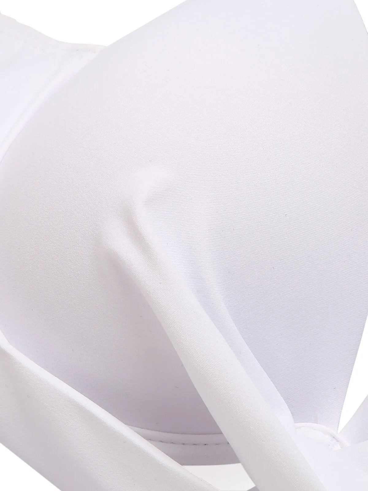 White & Green 1950s Tropical Swimsuit With Cover-Up sold by Retro Stage product image thumbnail 5