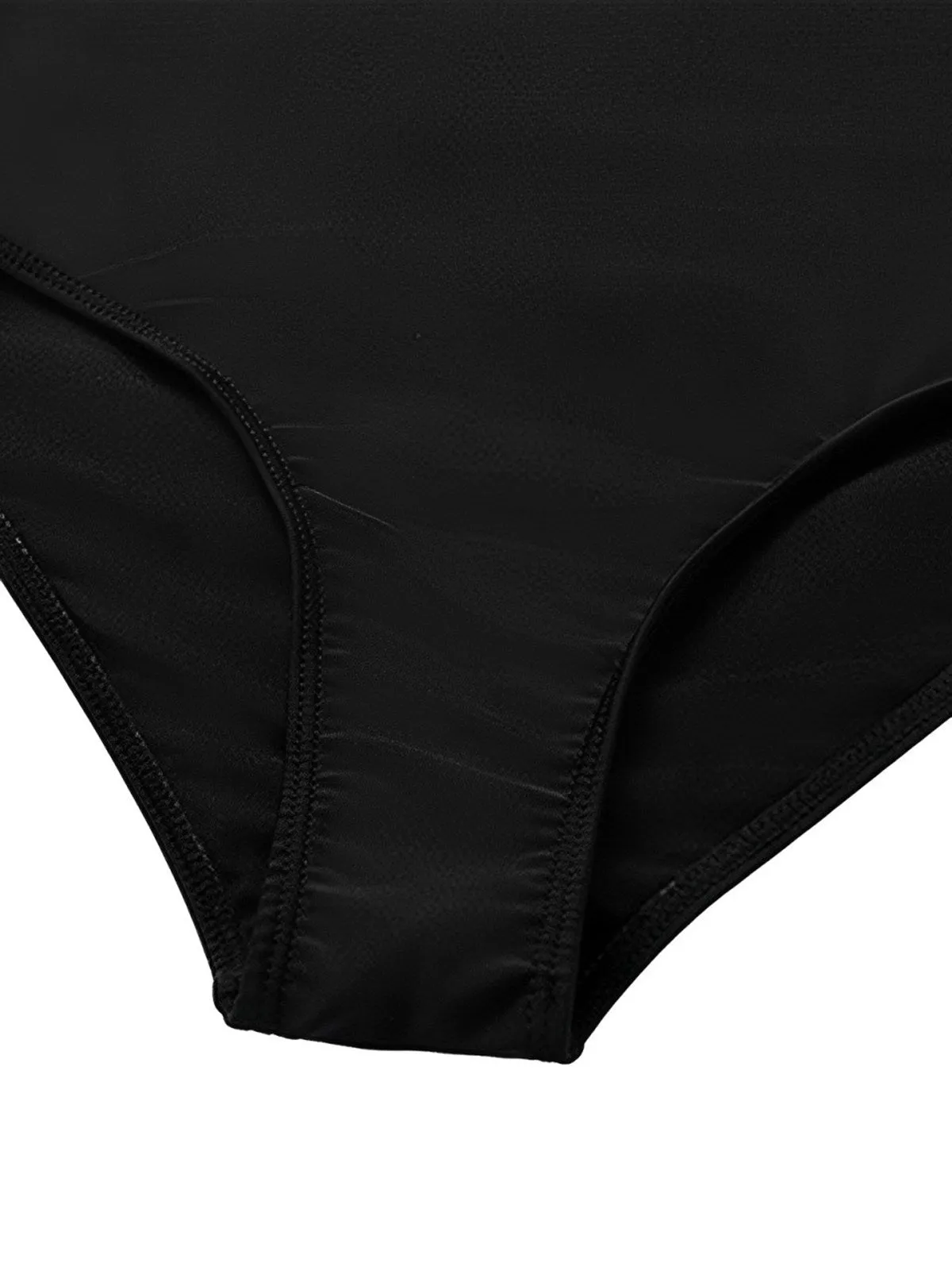 Black 1930s 3D-Butterfly One-Shoulder Swimsuit sold by Retro Stage product image thumbnail 4
