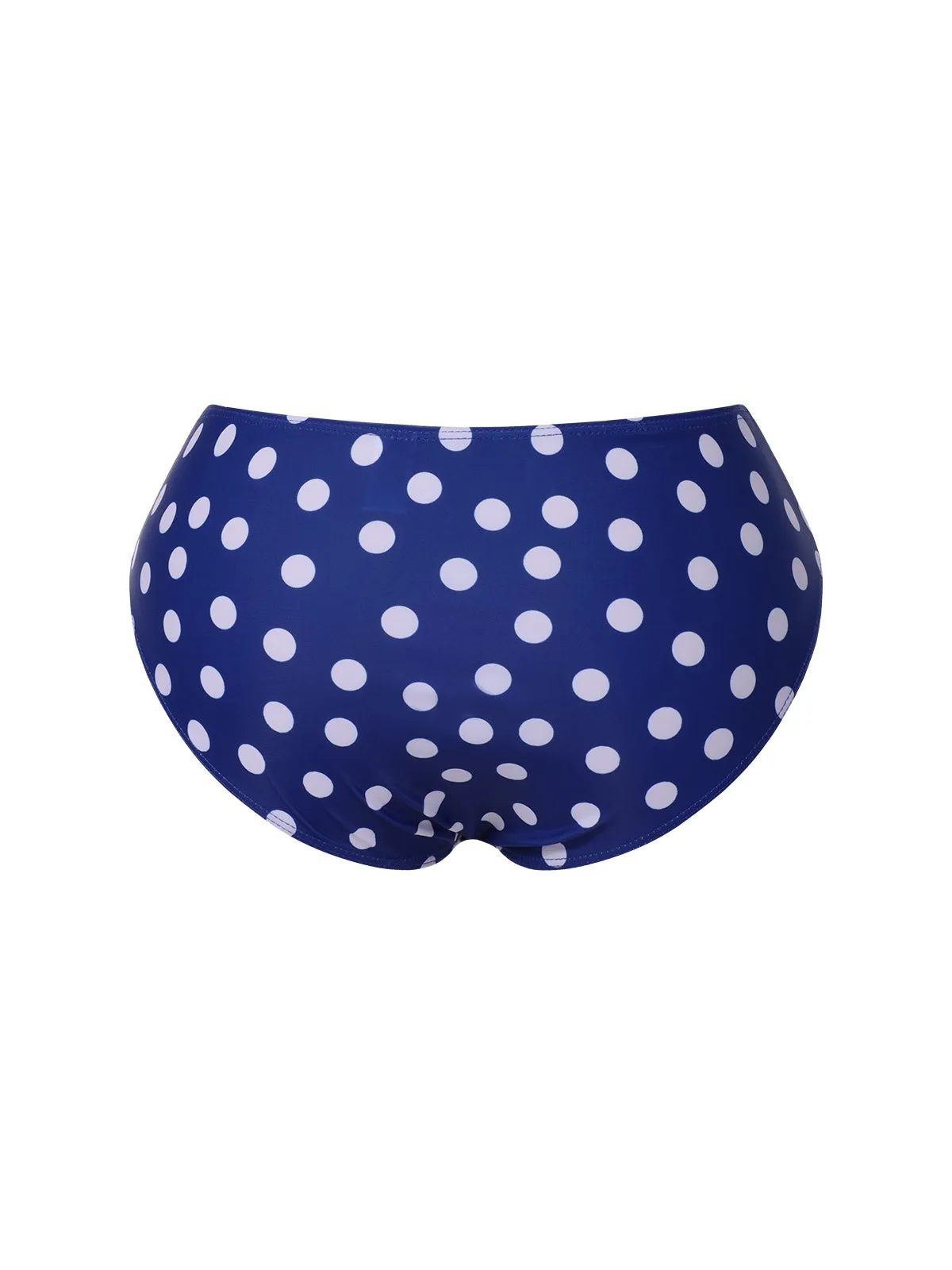 1930s Cross Straps Polka Dots Swimsuit sold by Retro Stage product image thumbnail 5