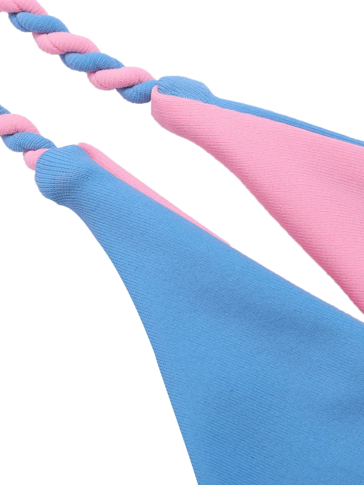 1950s Tie Back Backless Braided Bikini Set sold by Retro Stage product image thumbnail 4