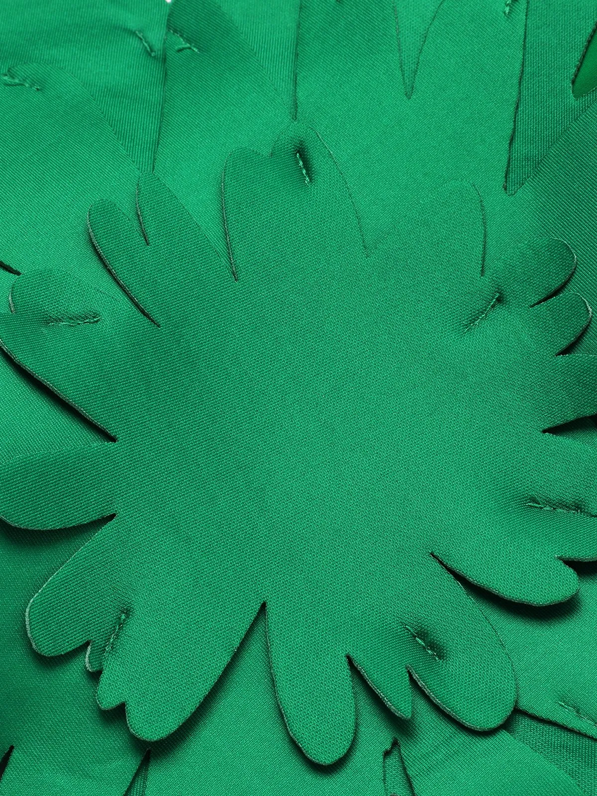 Green 1960S 3D Floral Strap Swimsuit sold by Retro Stage product image thumbnail 4