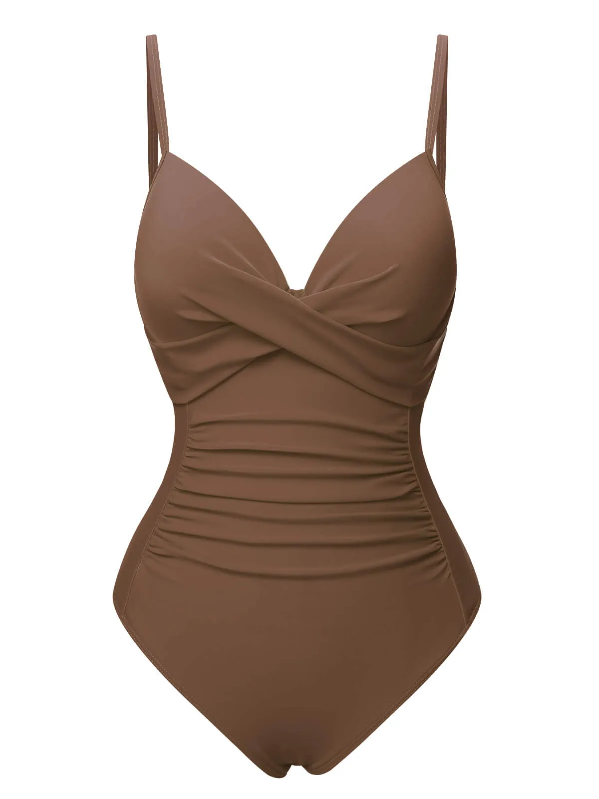 1940s Solid Bandage One-Piece Swimsuit sold by Retro Stage product image thumbnail 5