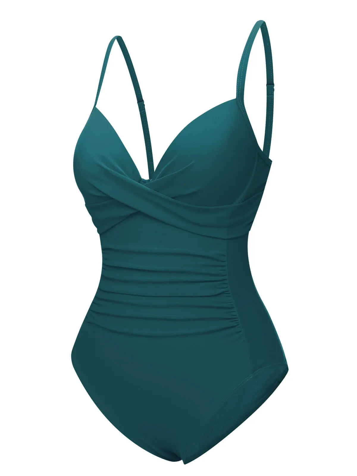 1940s Solid Bandage One-Piece Swimsuit sold by Retro Stage product image thumbnail 2