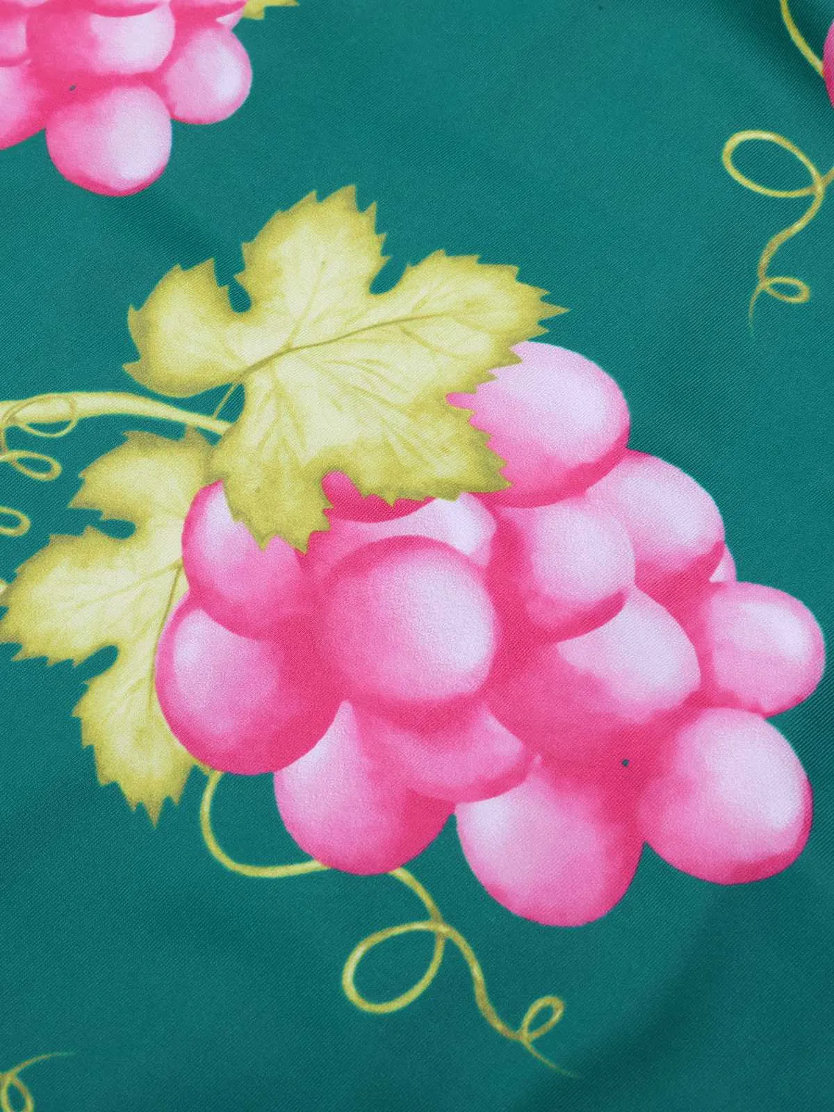 1950s Deep V Grape One-Piece Swimsuit sold by Retro Stage product image thumbnail 5