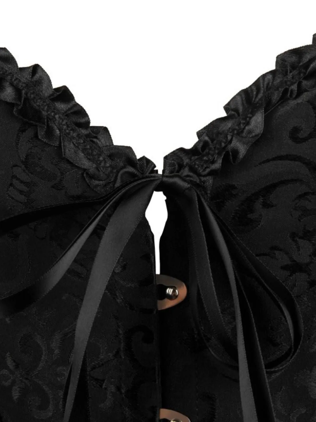 Steampunk Gothic Lace Overbust Corset sold by Retro Stage product image thumbnail 4