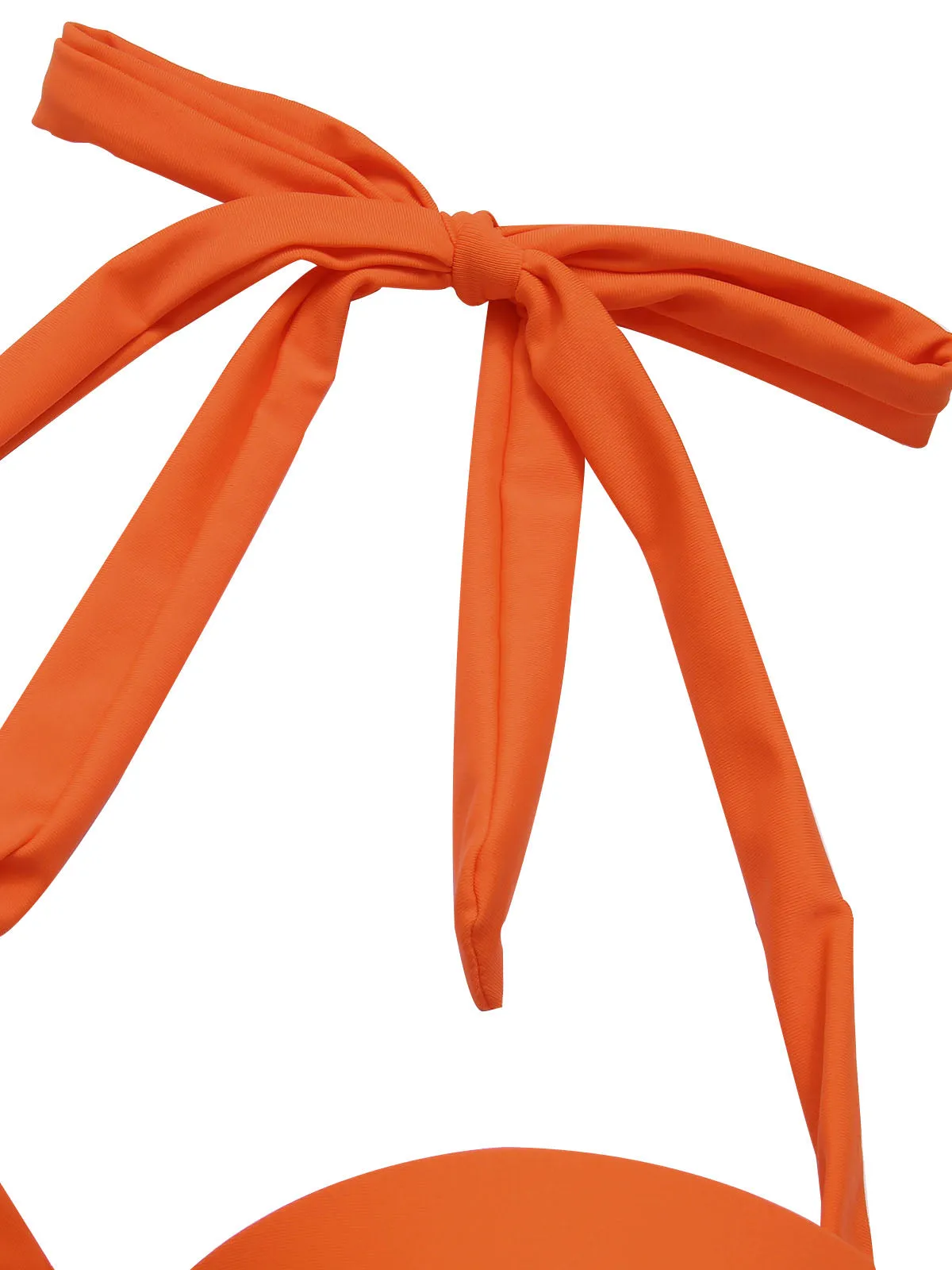 1940s Halter Flowers Pleated Bikini Set sold by Retro Stage product image thumbnail 4