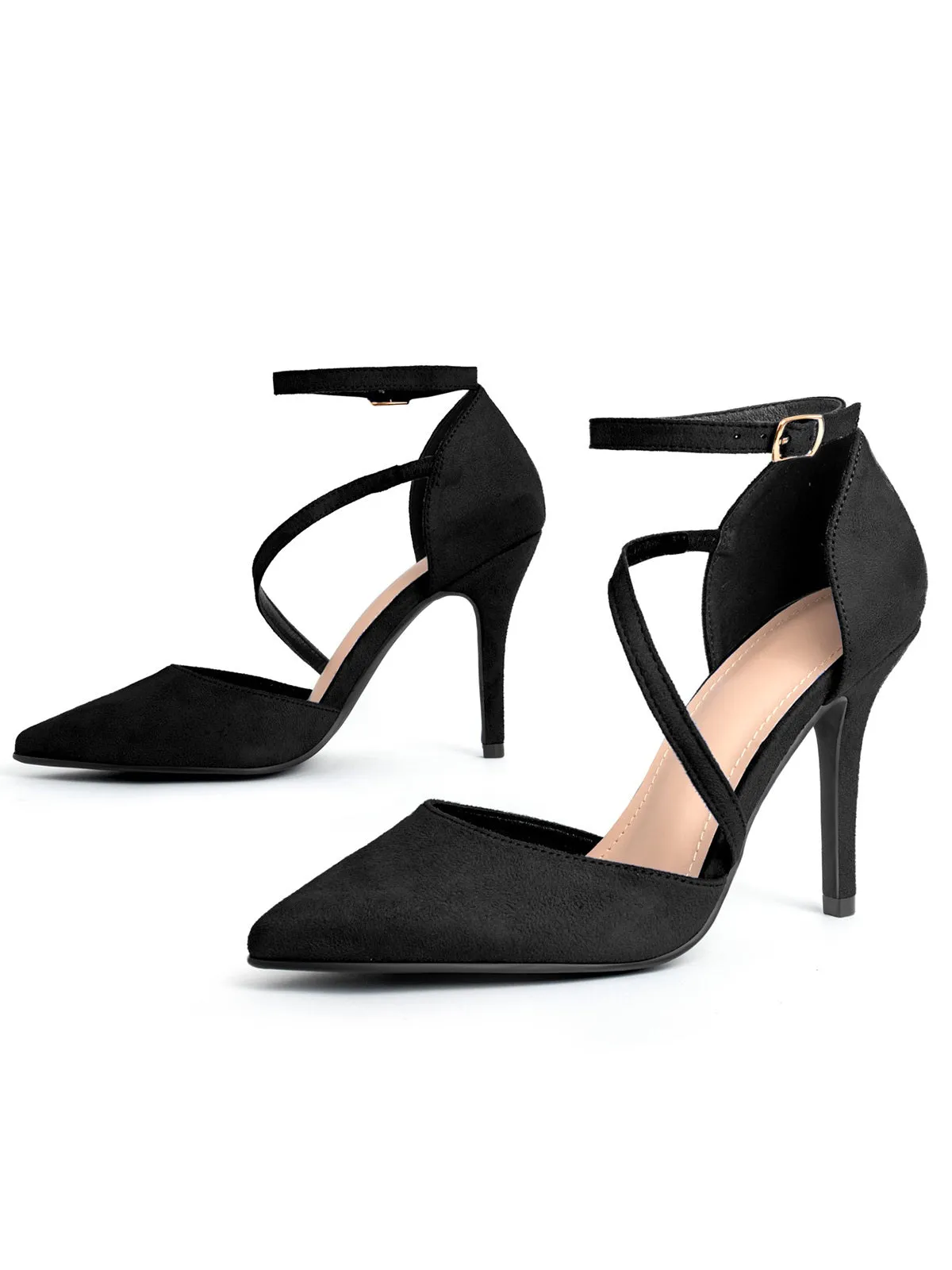 Retro Solid Pointed Stiletto High Heels sold by Retro Stage product image thumbnail 2