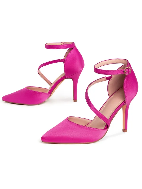 Retro Solid Pointed Stiletto High Heels sold by Retro Stage