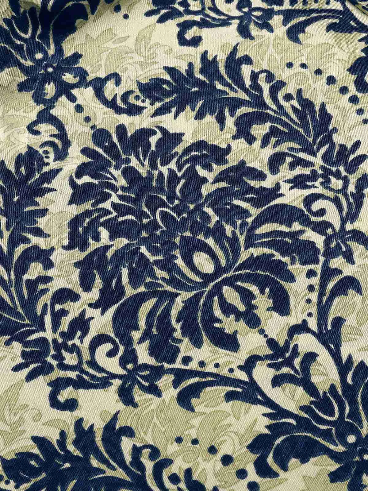 Blue 1950s Floral Print One Shoulder Romper sold by Retro Stage product image thumbnail 4