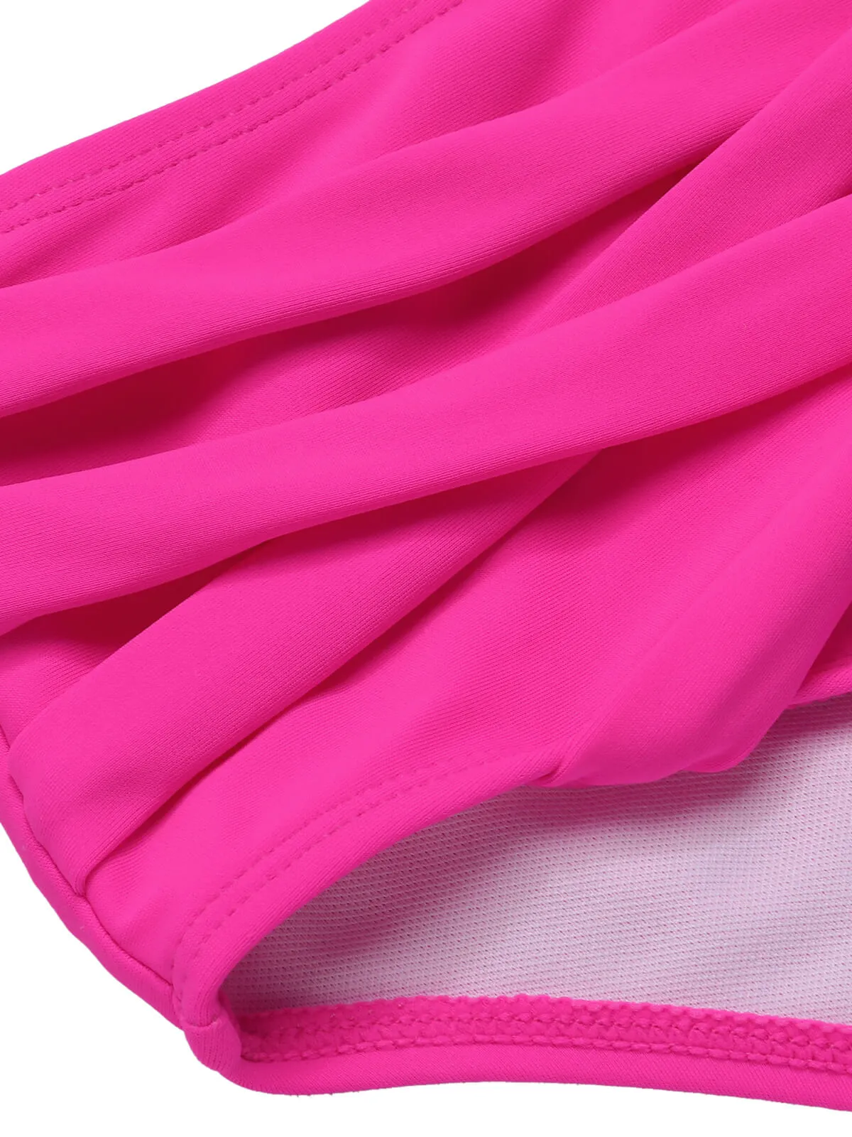 Pink 1960s Solid Strap Bandage Bikini Set sold by Retro Stage product image thumbnail 4