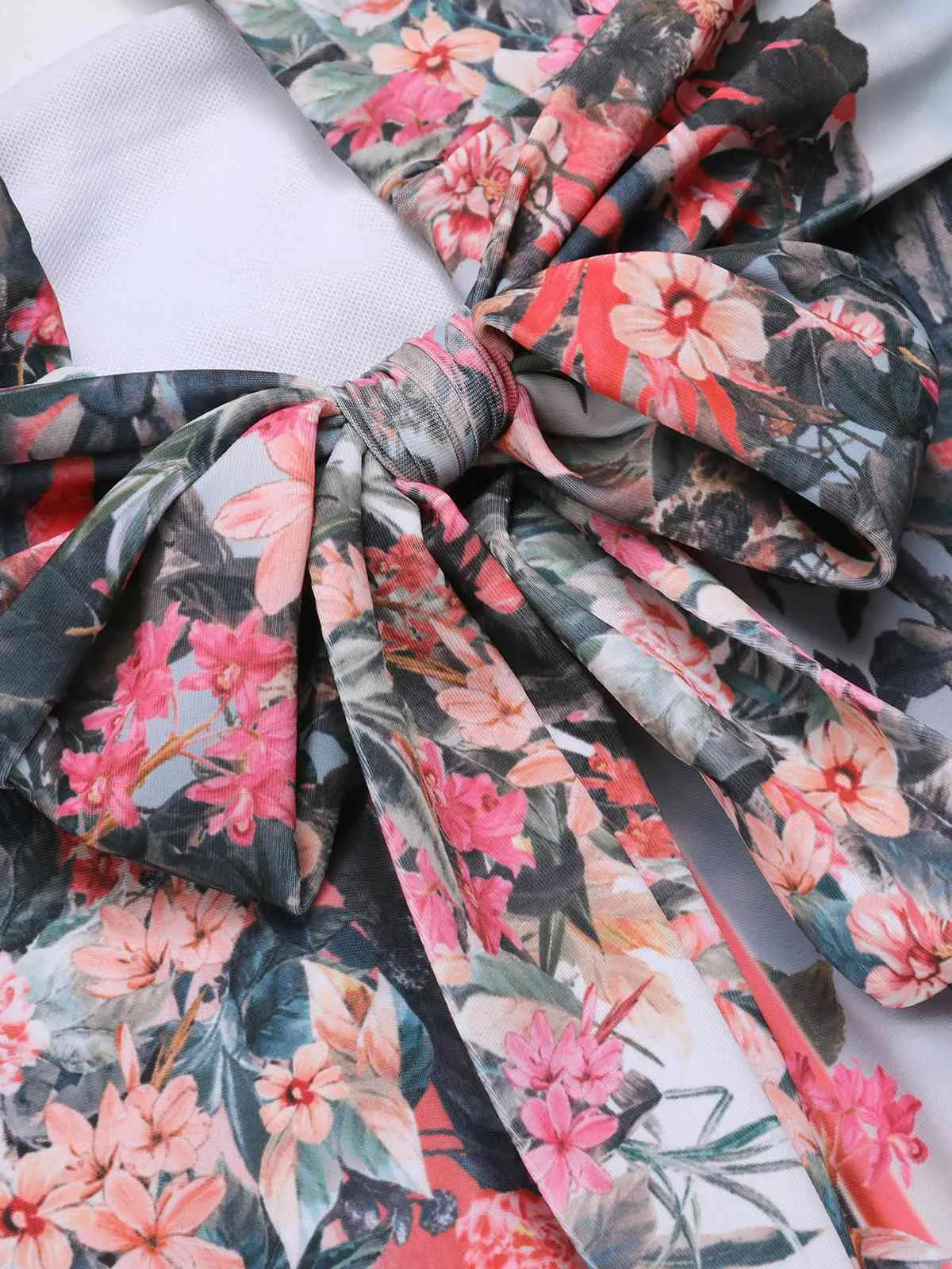 1940s Retro Pictorial Hollow One-Piece Swimsuit sold by Retro Stage product image thumbnail 4