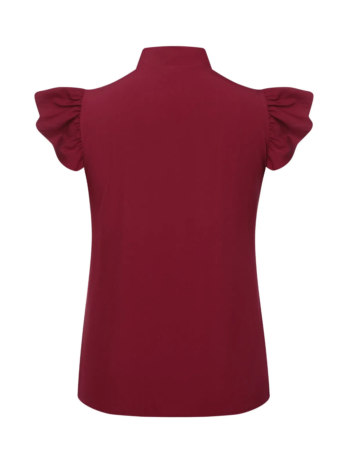 1950s Tie Neck Cap Sleeve Tops sold by Retro Stage product image thumbnail 2