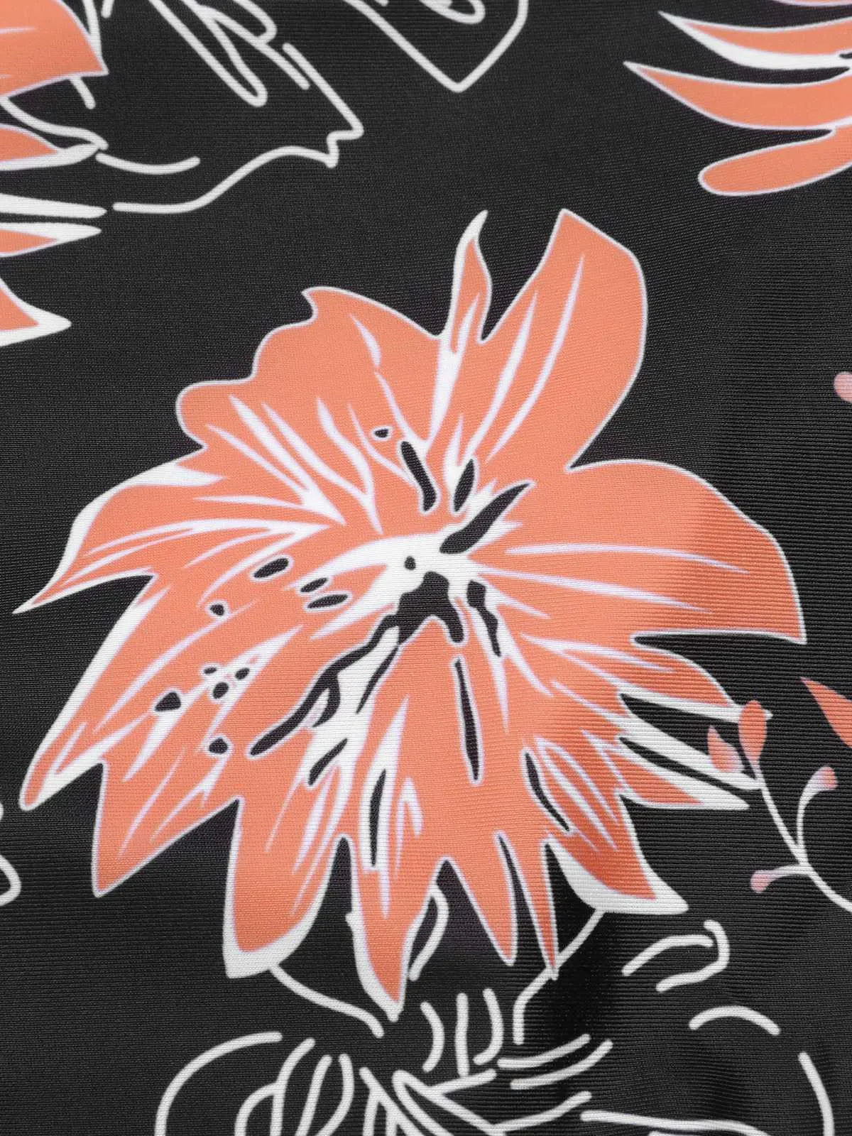 1960s Print Spaghetti Strap Swimsuit sold by Retro Stage product image thumbnail 4