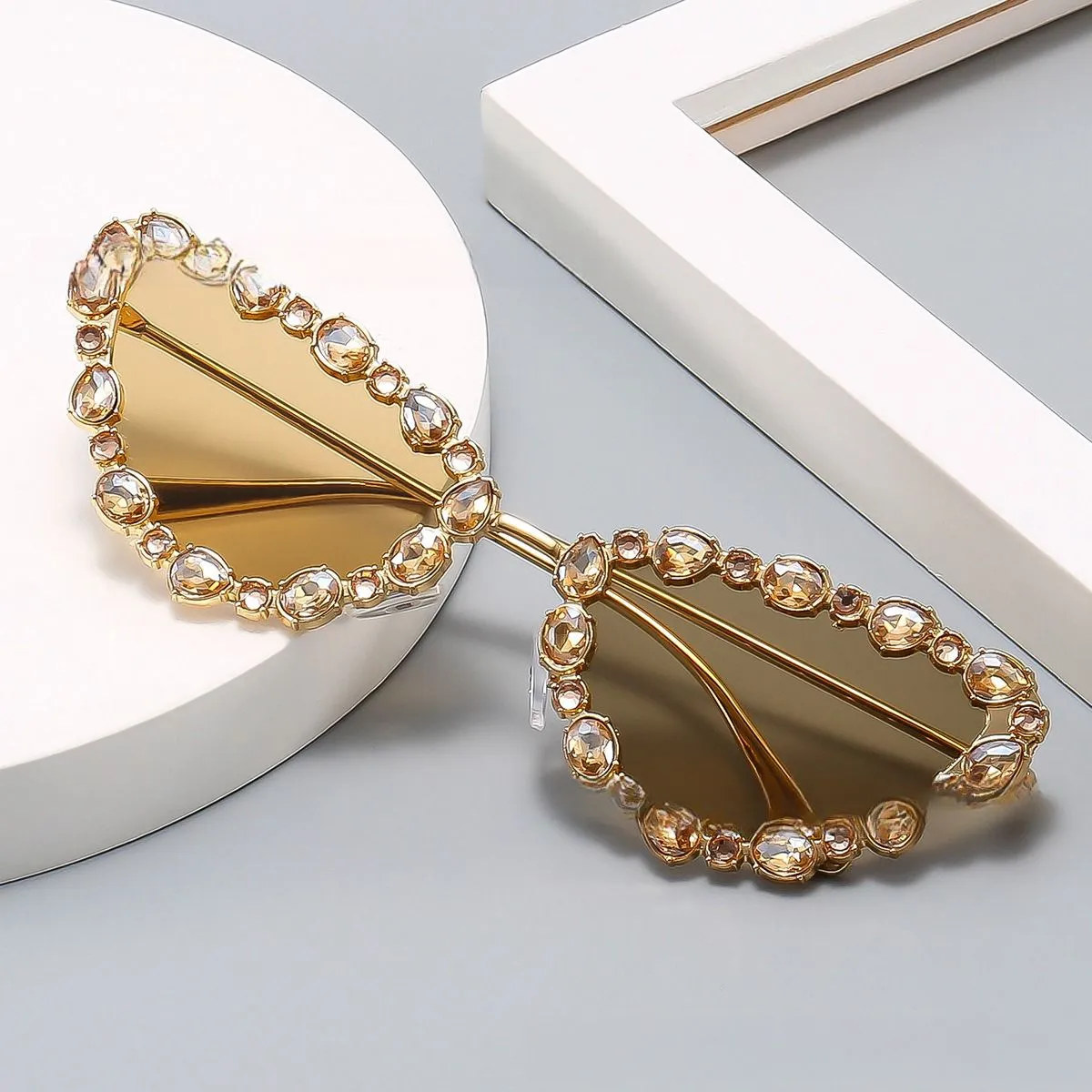 Vintage Diamond Cat Eye Sunglasses sold by Retro Stage product image thumbnail 2