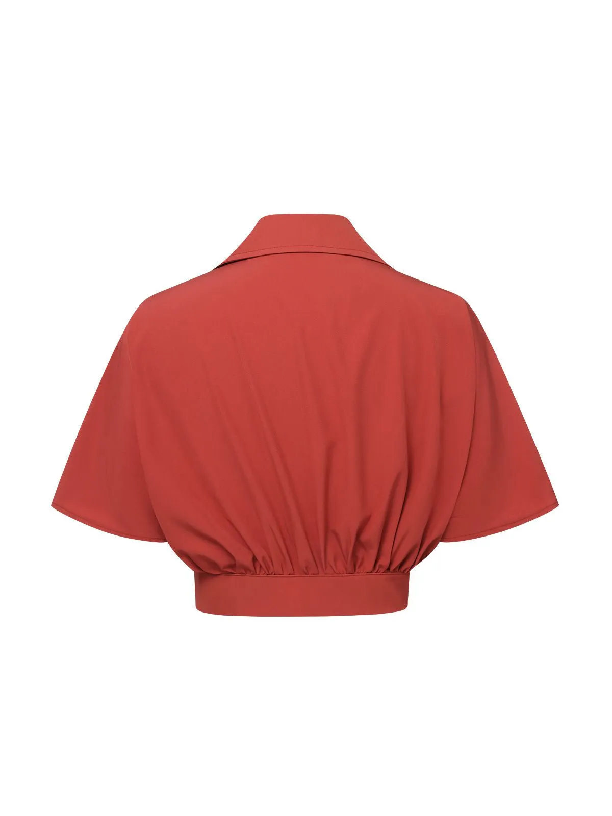 2PCS 1930s Solid Dolman Blouse & Floral Pants sold by Retro Stage product image thumbnail 4