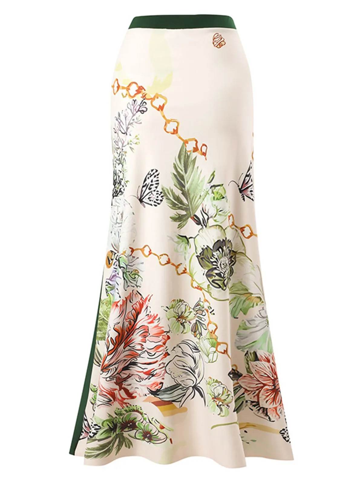 1940s Floral One Shoulder Swimsuit & Cover Up sold by Retro Stage product image thumbnail 2