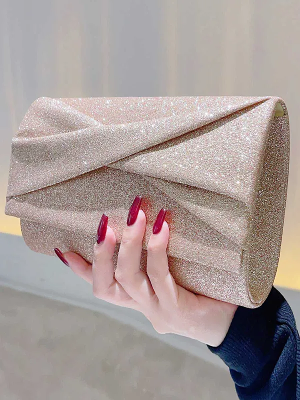 Vintage Gold Glitter Party Handbag sold by Retro Stage