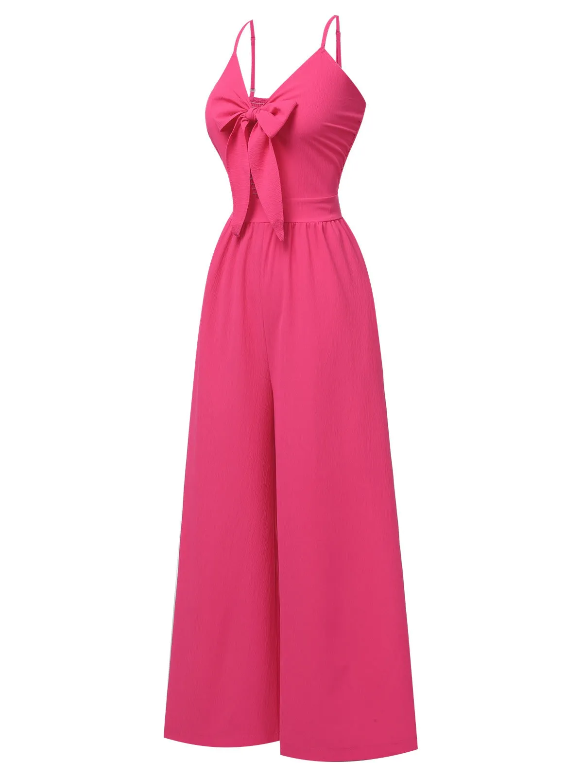 1950s Chest Bow Spaghetti Strap Jumpsuit sold by Retro Stage product image thumbnail 2