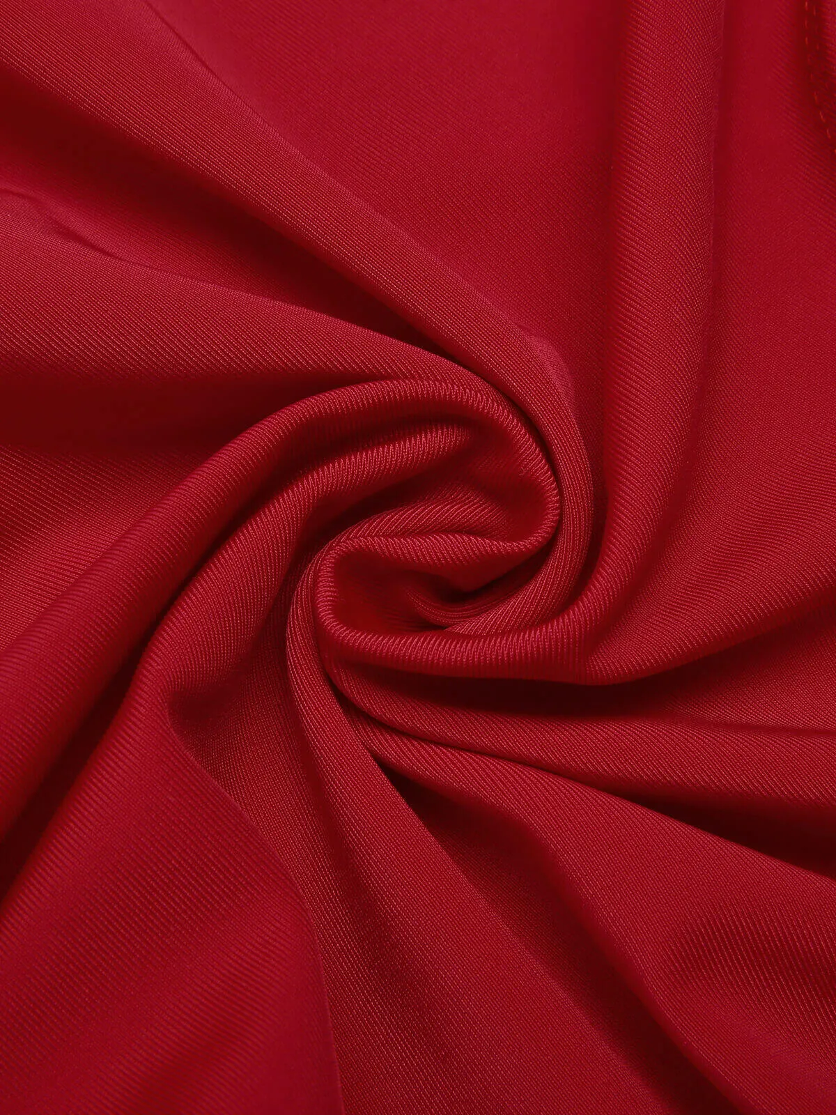 Wine Red 1950s Floral Backless Swimsuit sold by Retro Stage product image thumbnail 5