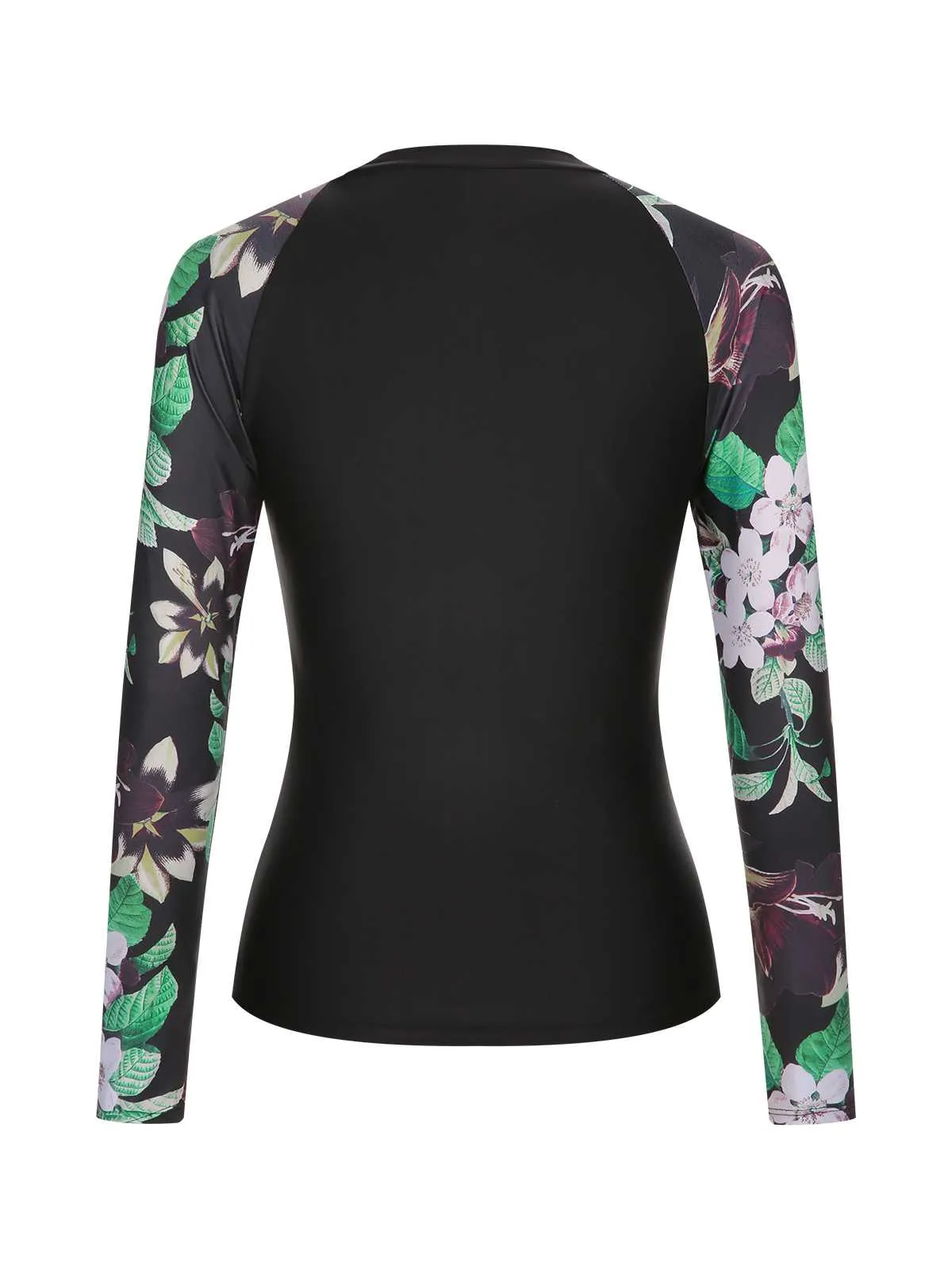 Black 1960s Floral Swimsuit Set sold by Retro Stage product image thumbnail 5