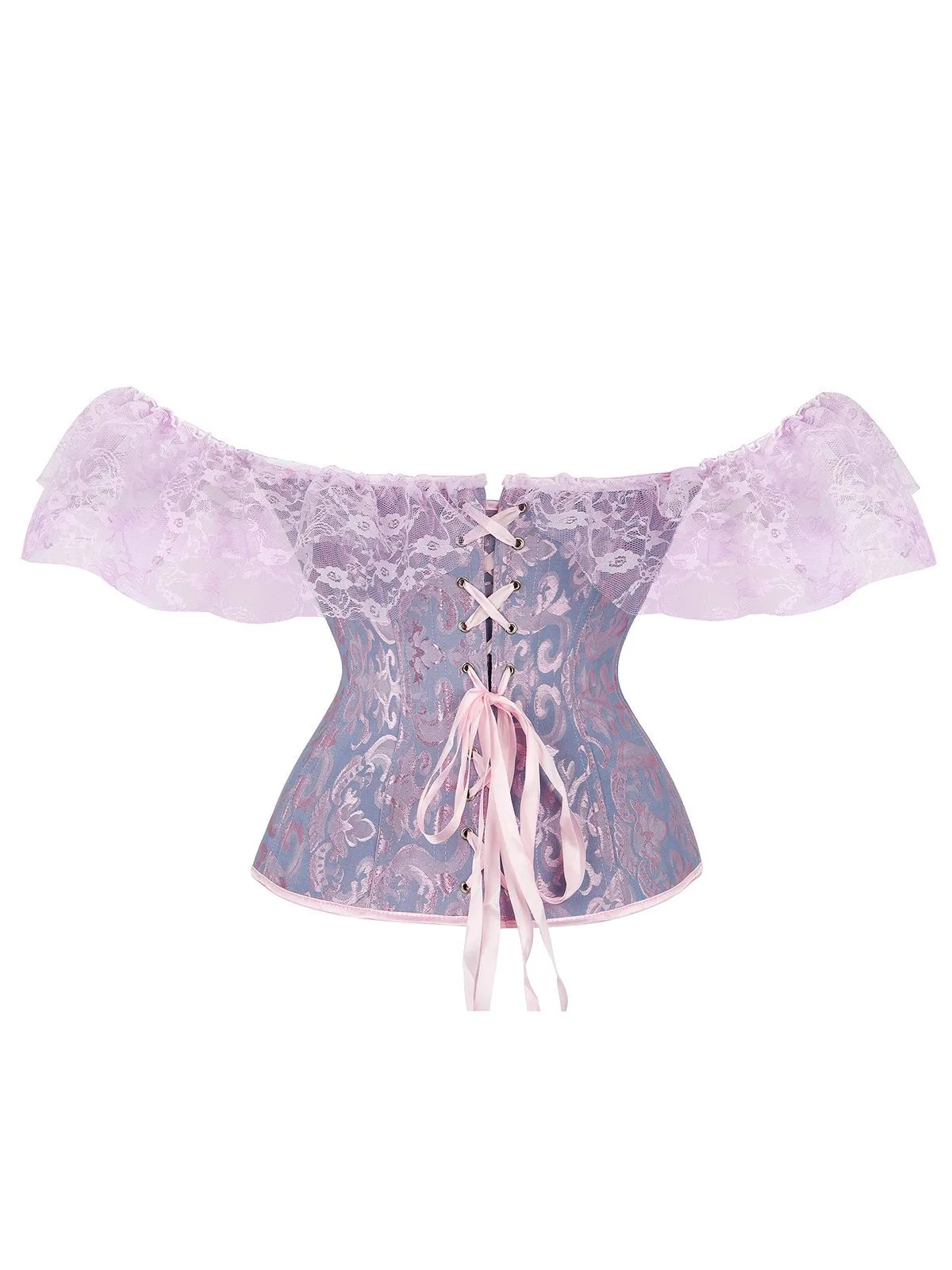 Halloween Steampunk Lace Gothic Corset sold by Retro Stage product image thumbnail 2
