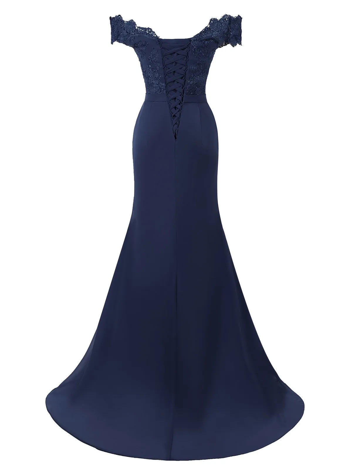 1930s Vintage Chiffon Off Shoulder Maxi Dress sold by Retro Stage product image thumbnail 3